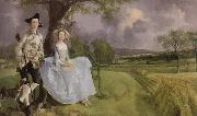 Thomas Gainsborough mr.and mrs.andrews USA oil painting artist